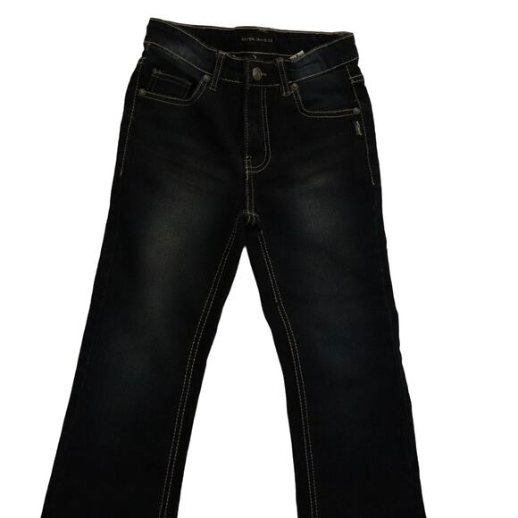 Youth Boys Silver Brand Dark Denim Jeans Size 5, Like New - Picture 8 of 10